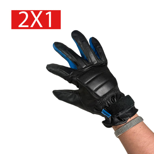 Guantes Biker Blue