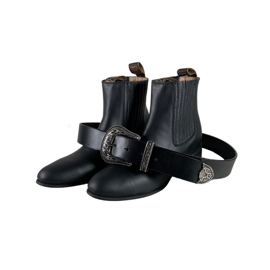 Kit botas + Tolentino 35 mm negro